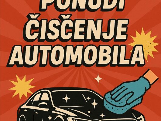 NOVO U PONUDI – Čišćenje Unutrašnjosti Automobila